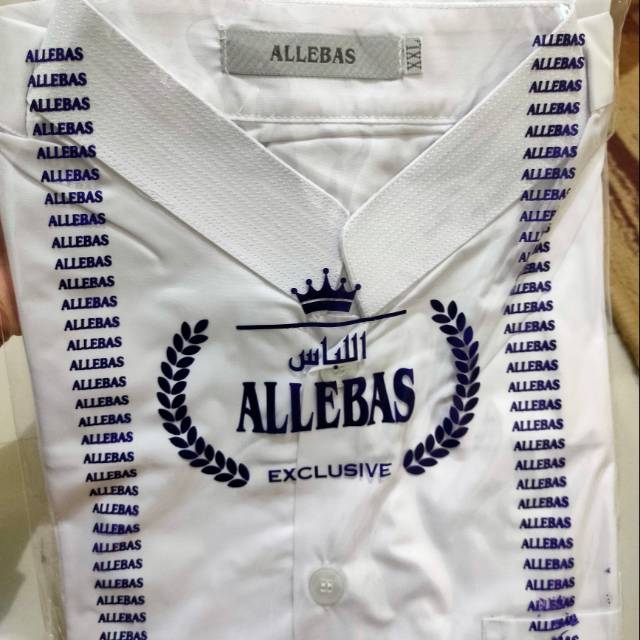 Allebas XXL putih
