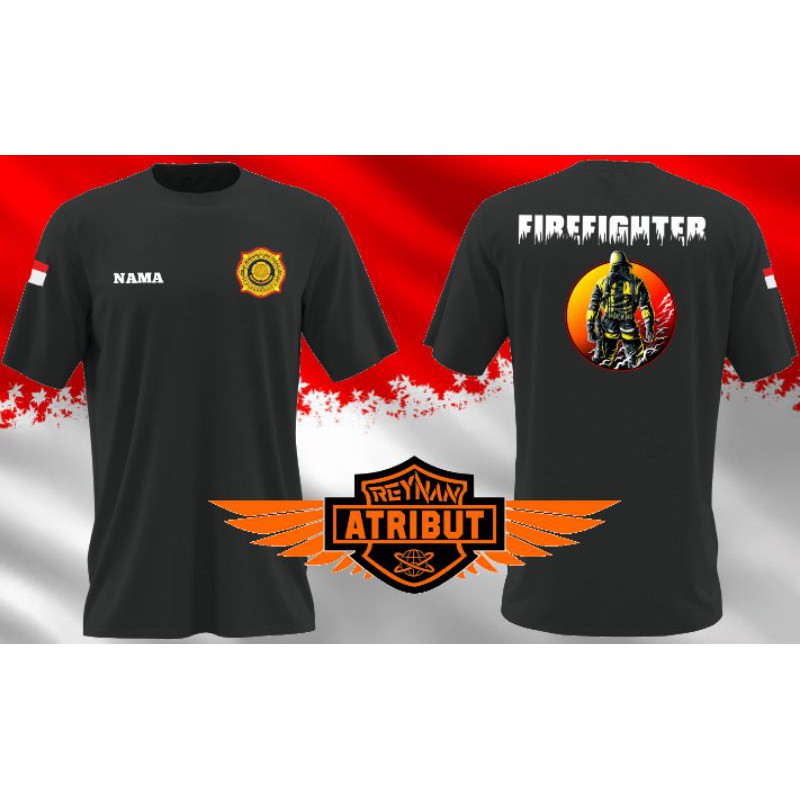 kaos DAMKAR (fire fighter)