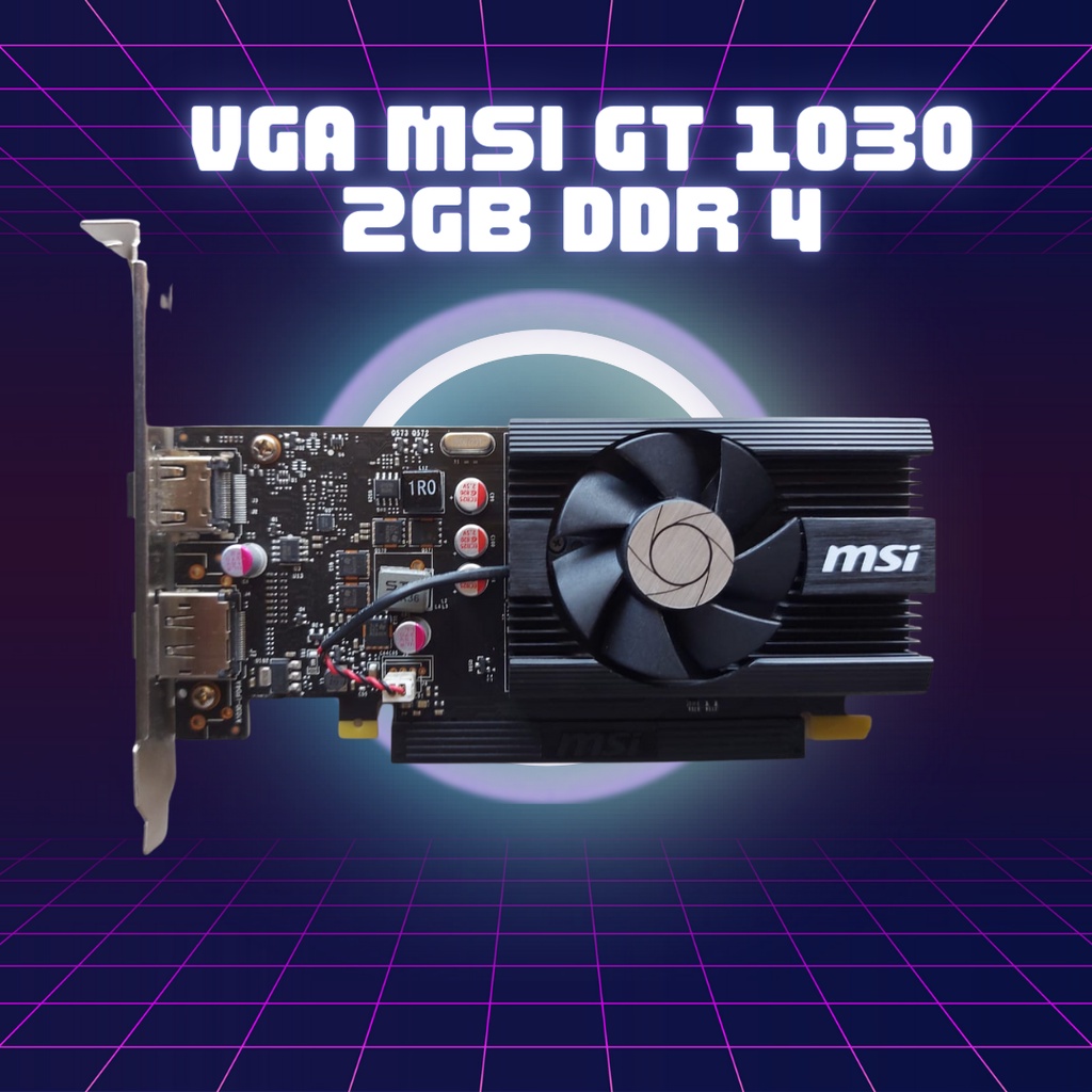 VGA MSI GT 1030 2GB DDR 4