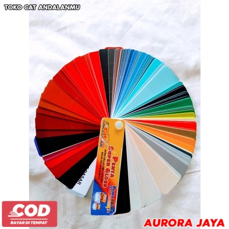 Katalog Katalok Kipas Cat Penta Super Gloss NC Solid 150 Warna -  Toko Cat Aurora