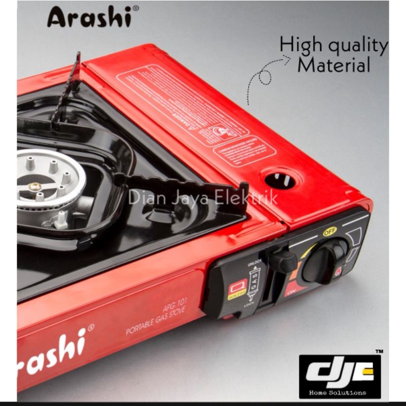 Arashi Kompor gas Portable APG-101 Portable Gas Stove