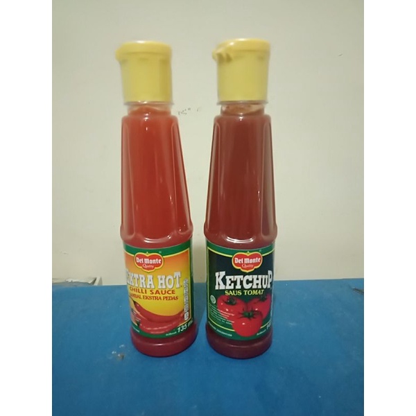 

delmonte saos tomat / saos sambal 140gr