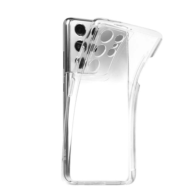 SOFT CASE SAMSUNG GALAXY S21 ULTRA CRYSTAL CLEAR S PEN HOLDER SILICONE