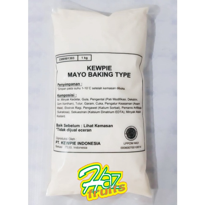 

Kewpie Mayo Baking Type - 1KG (GREAT FOR BAKING)
