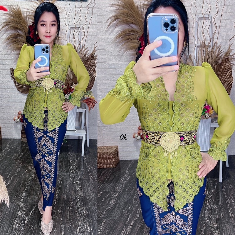 kebaya jadi bordiran terlaris