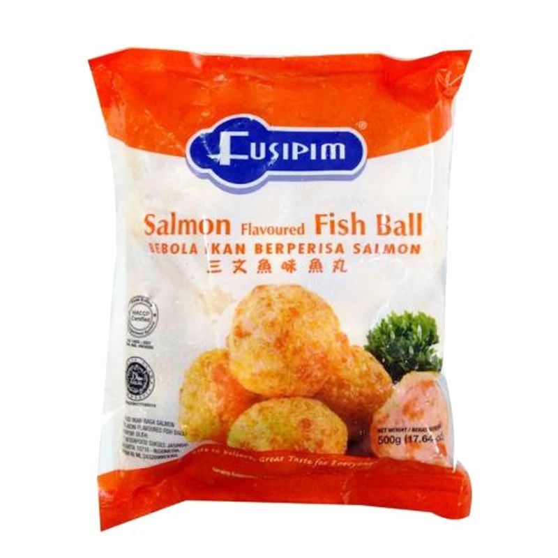 

Fusipim Bakso Salmon || Salmon Fish Ball || Berat Bersih 500gr