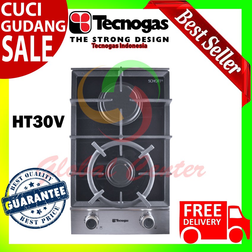 Tecnogas Kompor Tanam Induksi 2 Tungku HT 30 V