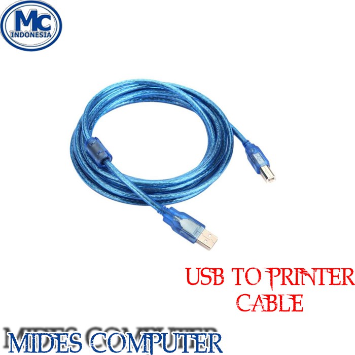 KABEL USB PRINTER 3 Meter GOOD QUALITY