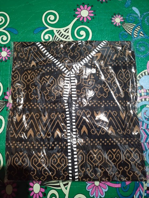 Batik Tunik Shibori Jumputan Terbaru Size M-3l / Hrb026 Yelbor