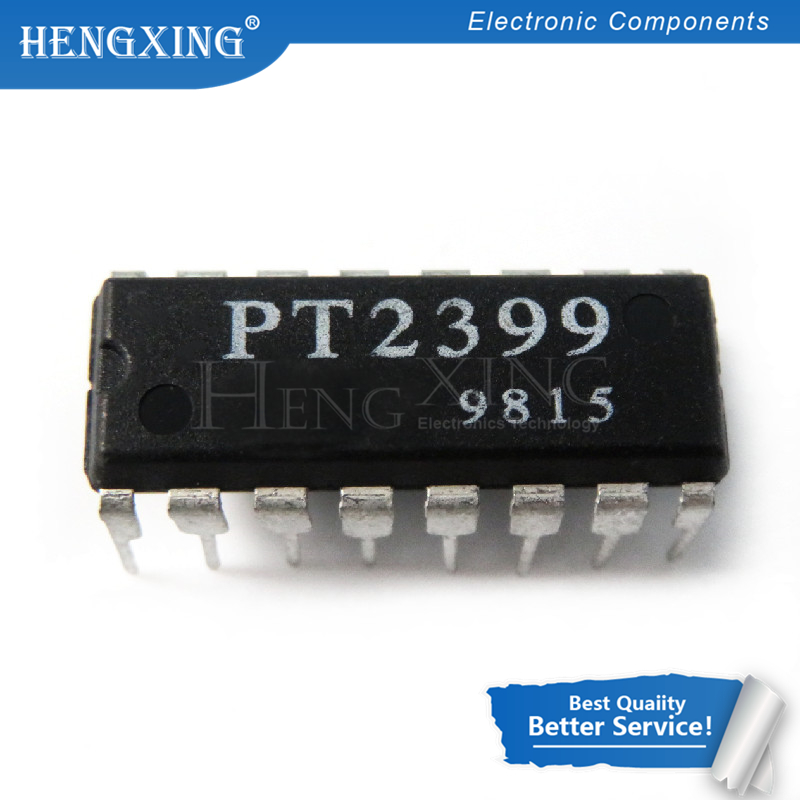 10pcs/lot PT2399 DIP16 PT2399 DIP new and original IC In Stock