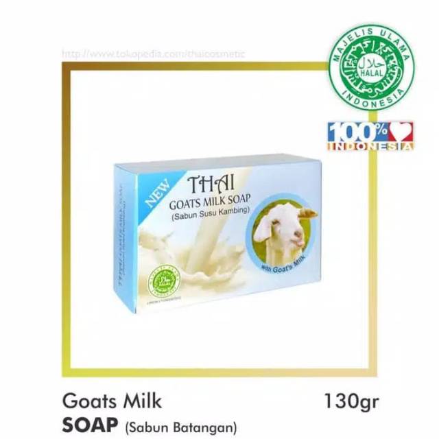 Thai Goats Milk Soap 130gr