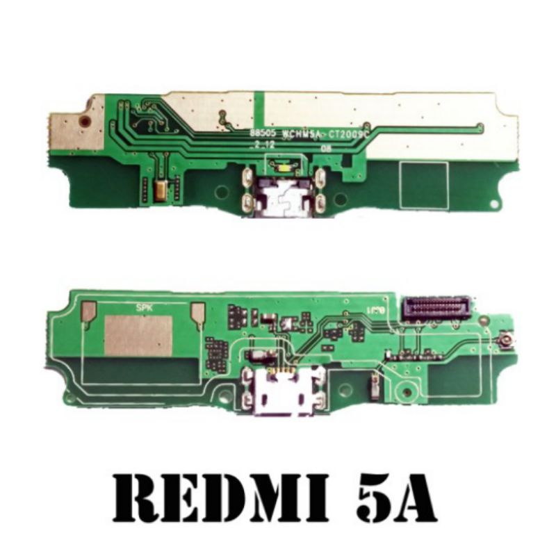 Papan PCB UI Bord Carger Flexible Konektor Charger Xiaomi Redmi 5A