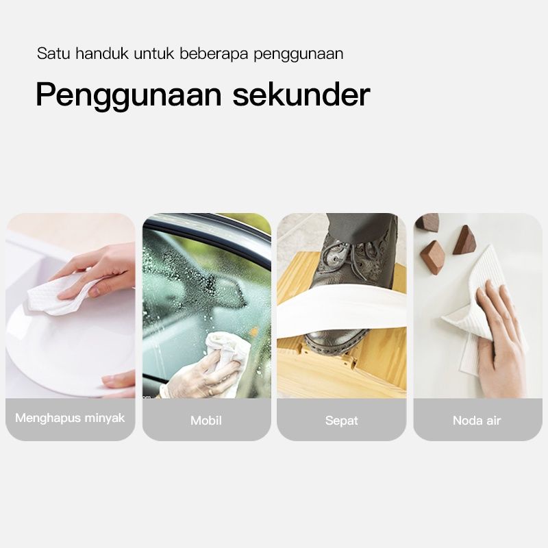 Handuk terkompresi portabel / sekali pakai / handuk OMFU