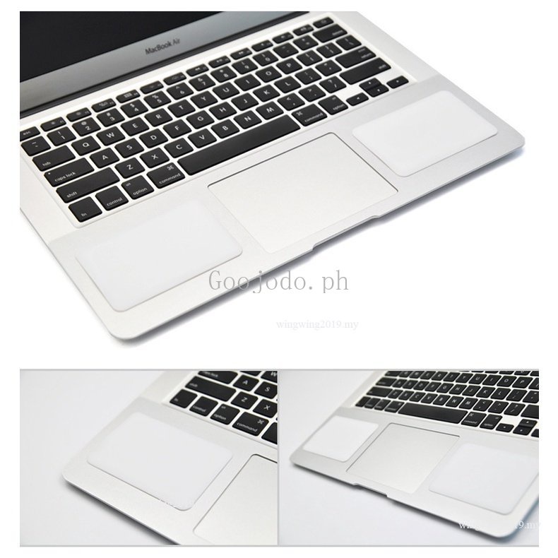 2pcs / set Bantalan Pelindung Pergelangan Tangan Bahan Silikon Lembut Untuk Keyboard Laptop