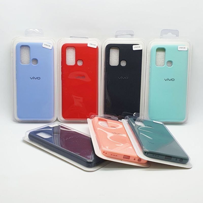 Vivo Y50 / Y30 Silicone Macaron Case / Soft Case Dove Candy / Silikon Macaron Case