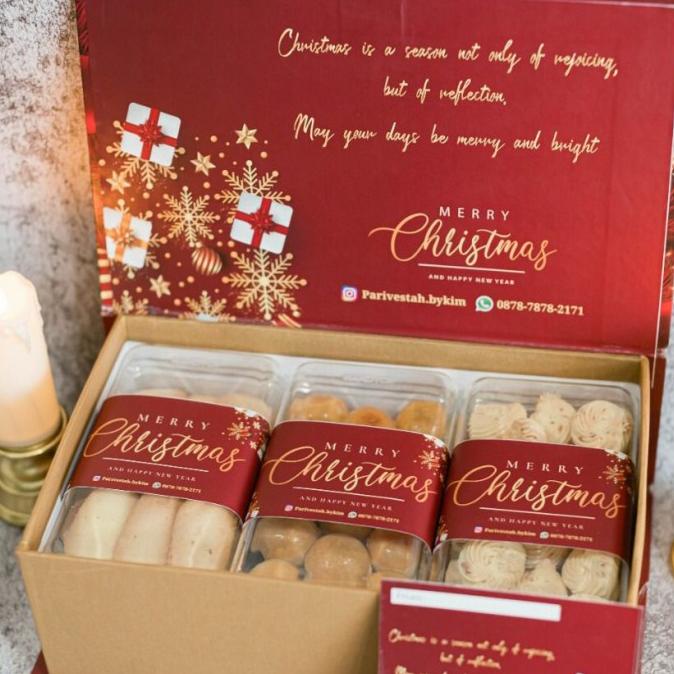 

HAMPERS / PARCEL / PARSEL NATAL CHRISTMAS GIFT OLIVIA RED BN51FV6C