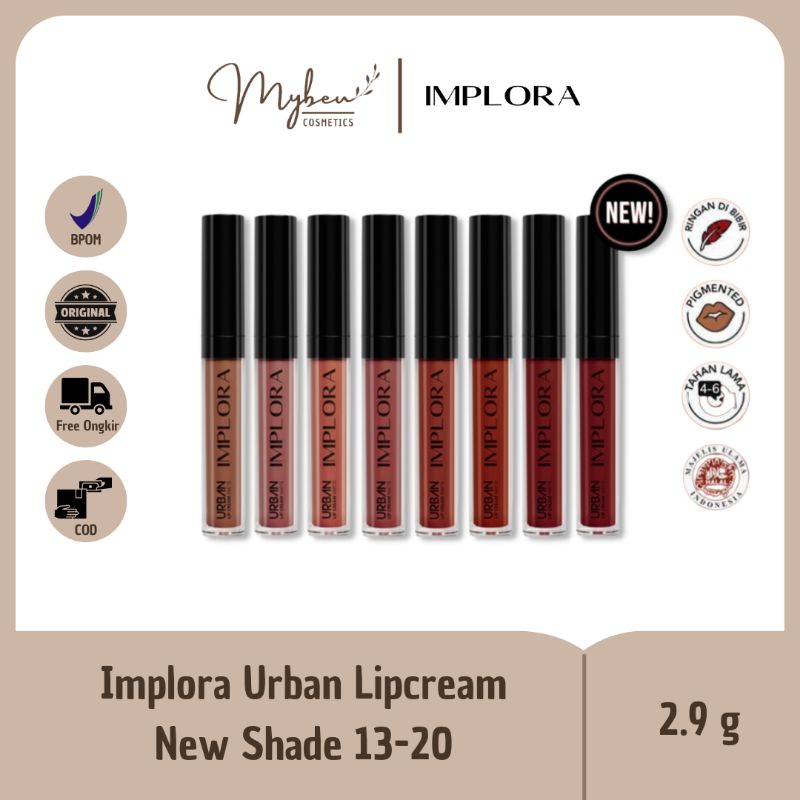 Implora Urban Lip cream Matte 20 Shade