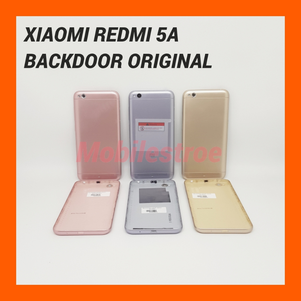 TUTUP BELAKANG BATERAI BACKDOOR / BACKCOVER XIAOMI REDMI 5A