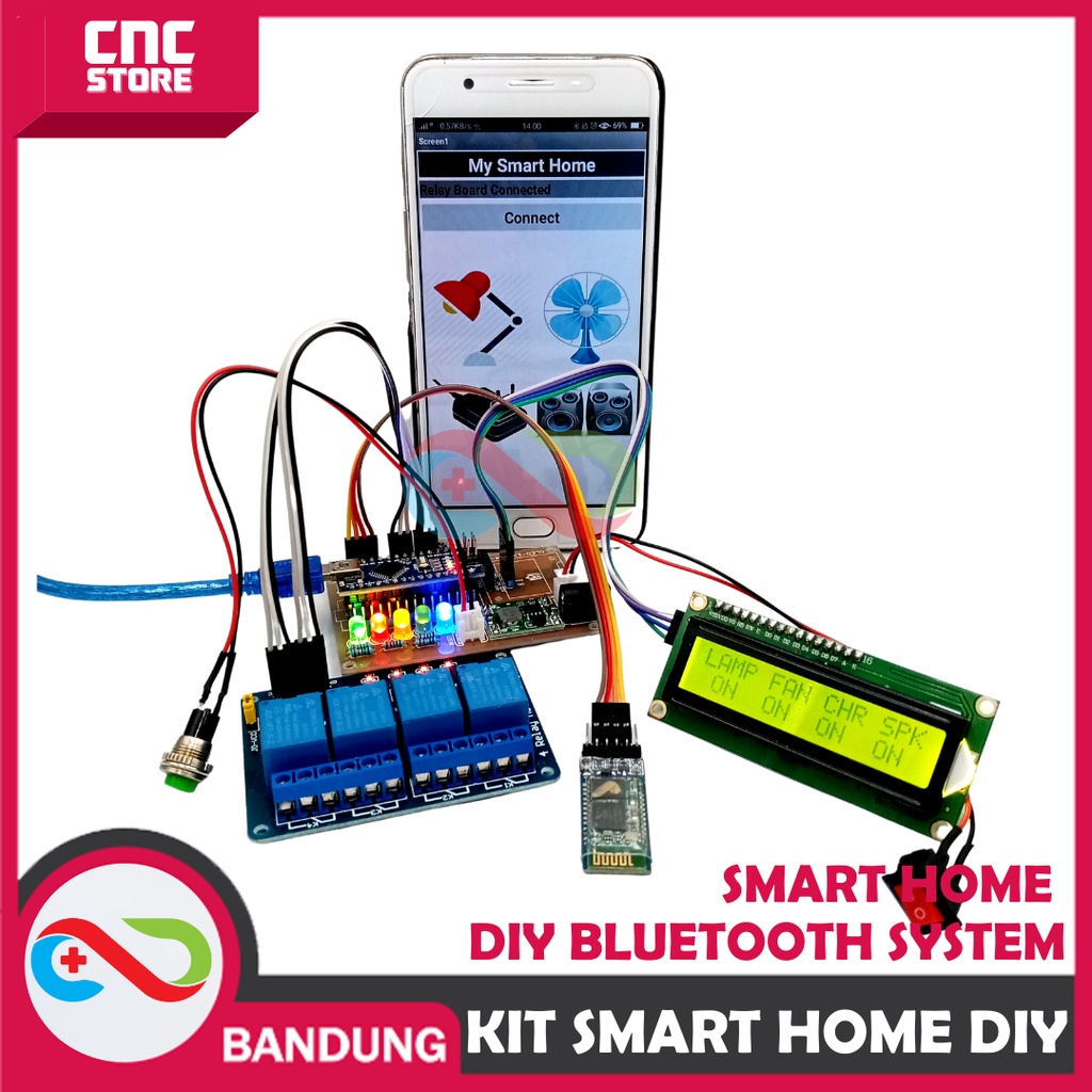 KIT SMART HOME DIY BLUETOOTH SMART HOME SYSTEM