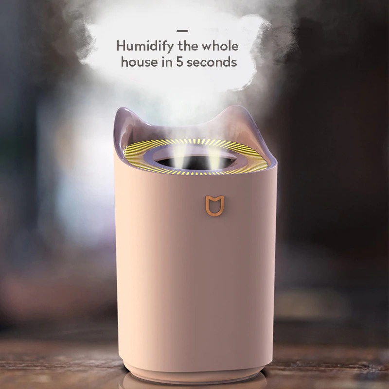 PDQ K7 Double Spray Humidifier Aromatherapy Oil Diffuser 3.3L