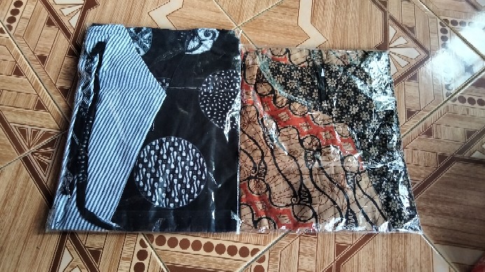 Batik Wanita Asj Sa Hrb026 Kenongo Kemeja Tosca Pendek