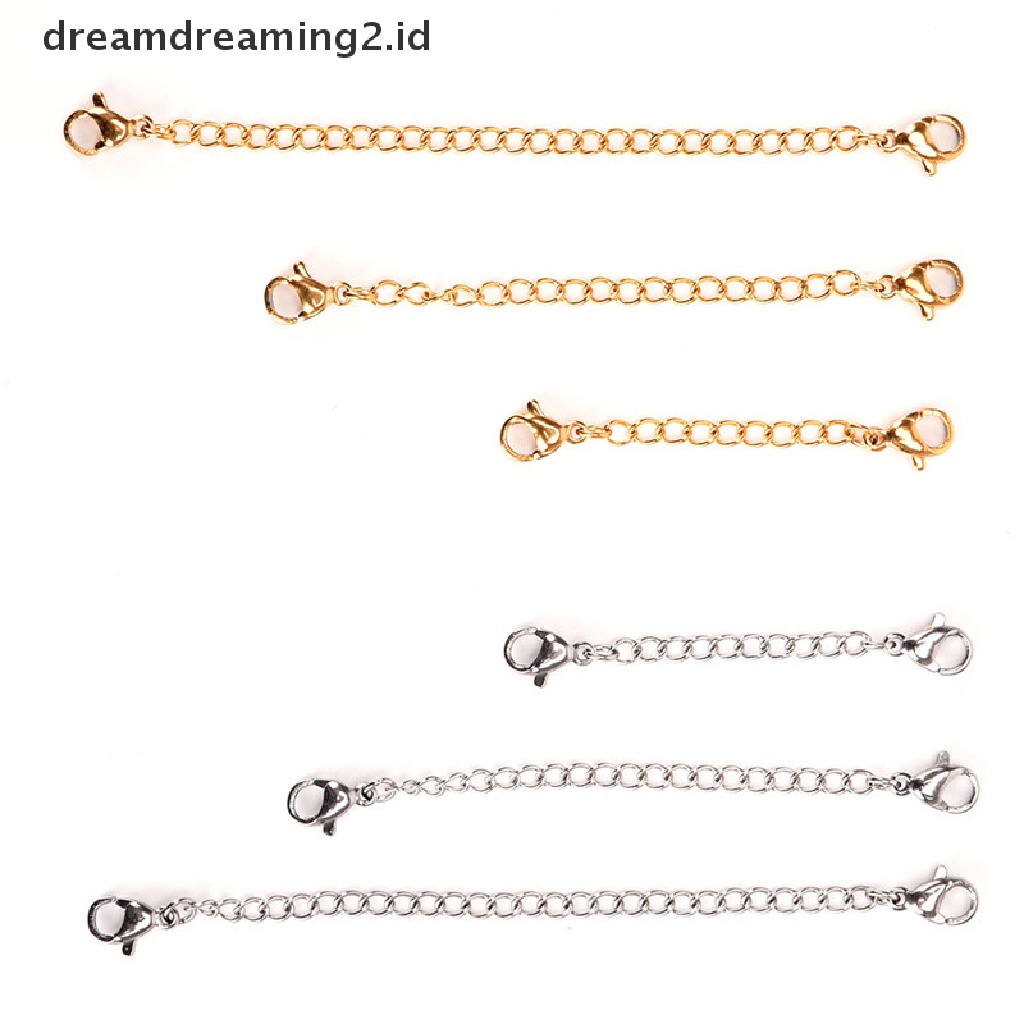 (LIKE) Rantai Extension Tail Links Untuk Membuat Perhiasan Kalung / Gelang / Anting