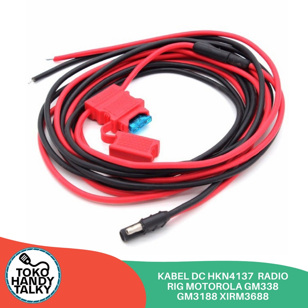 KABEL DC HKN4137  RADIO RIG MOTOROLA GM338 GM3188 XIRM3688 NEW