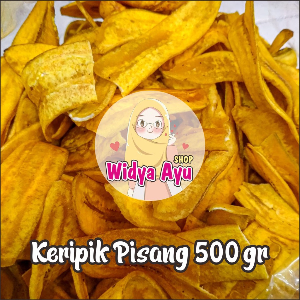 Jual Keripik Pisang Kepok Kiloan Murah Manis 500gr Keripik Pisang