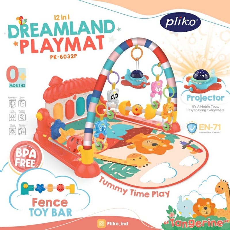 Pliko Dreamland Playmat PK-6032P 12in1