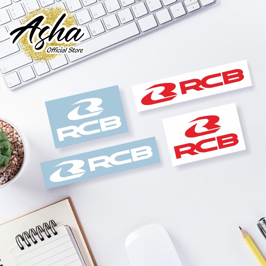 STIKER CUTTING RCB RACING BOY - STIKER OTOMOTIF CUTTING RCB - STICKER CUTTING RCB