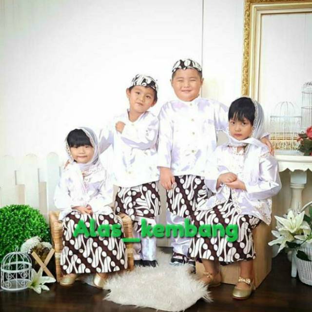 Baju Sepasang CAK NING/ kostum cak dan ning / Baju Adat Surabaya