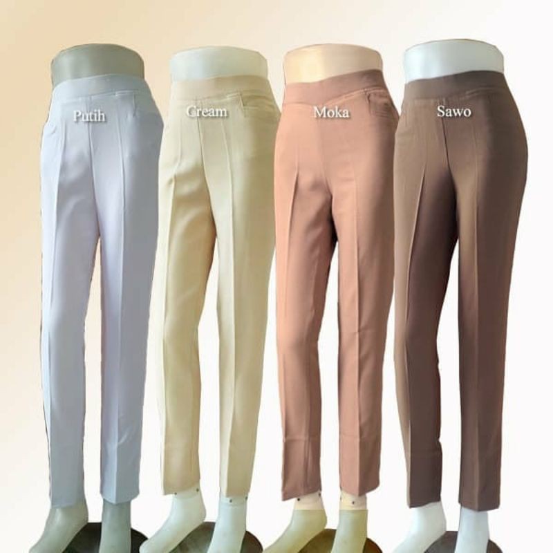 Celana Kerja Wanita Kantor | Celana Panjang Wanita Celana Bahan | Celana Bahan
