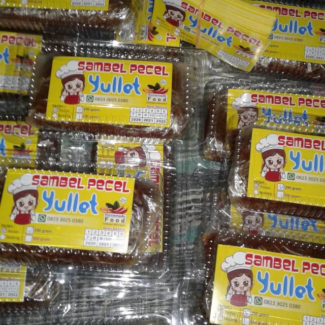 

sambel pecel yullet khas bojonegoro
