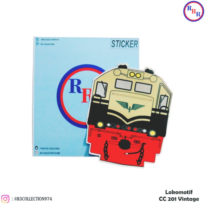 

Stiker Kereta - CC 201 Vintage