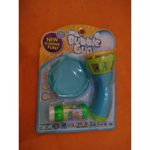 B156 Mainan Bubble Gun new bentuk kipas Bonus refilnya