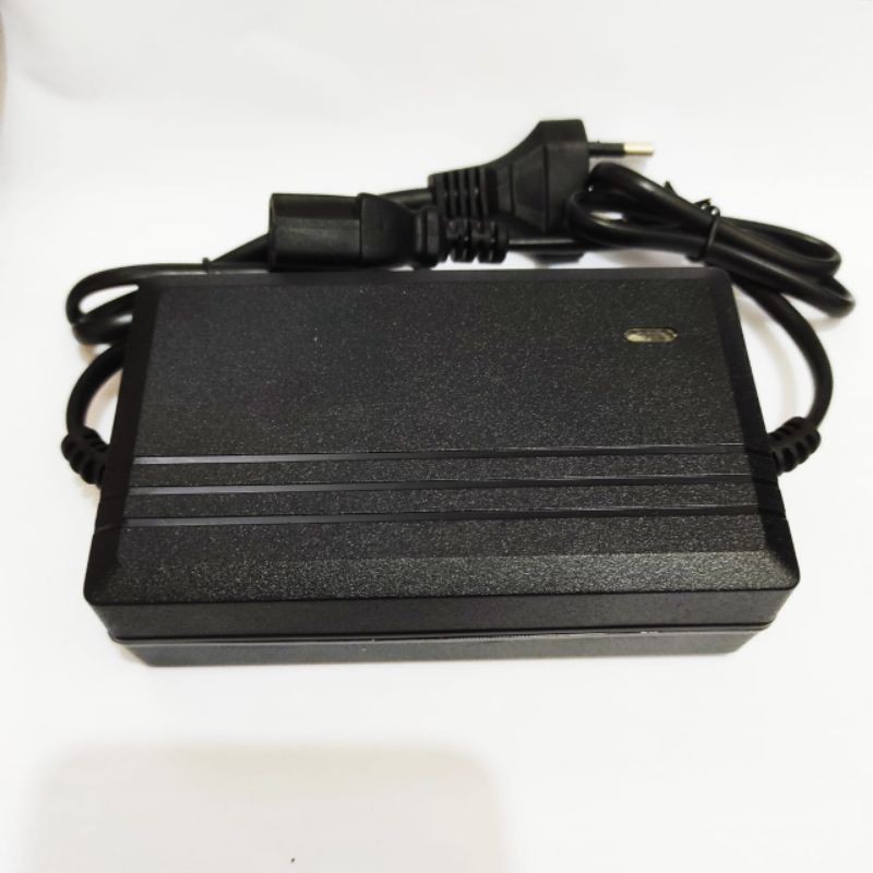 2 amper Bateray Changer Cas Baterai Aki Pompa Hama Sprayer Elektrik 12V 16Liter bisa untuk CBA adapt