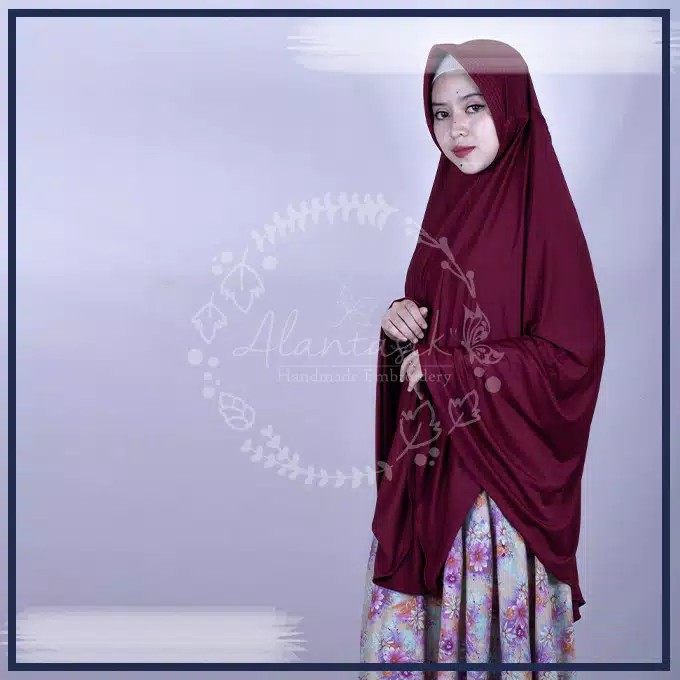 Alantasik - jilbab serut jokowi jumbo R.15