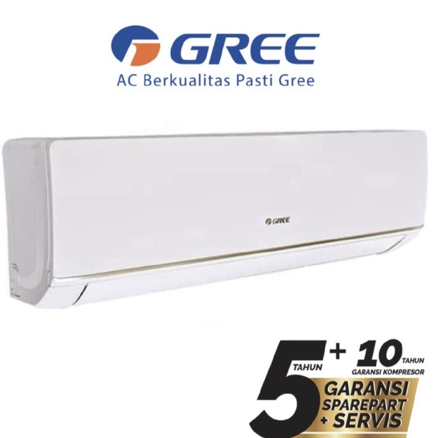 AC Gree Deluxe Low Watt 1pk GWC-09C3E Khusus Medan & Gosend