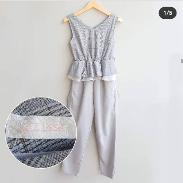 LIZ LISA Office Jumpsuit & ZARA Women Sweater