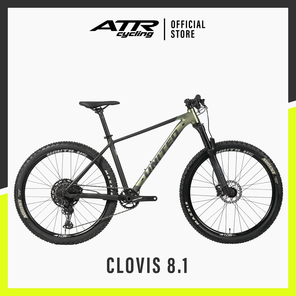 SEPEDA GUNUNG MTB AL 29-12 UNITED CLOVIS8.10 (15) (20) YL-BK