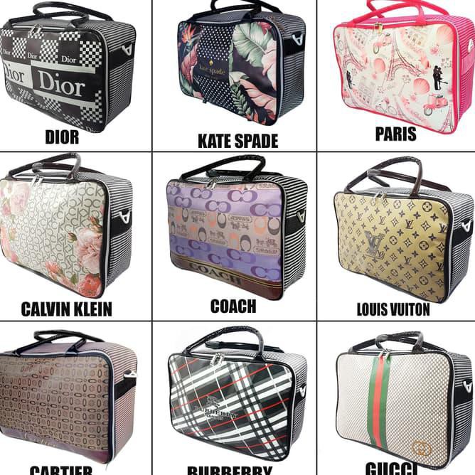 Disini aja TAS TRAVEL / TAS KOPER BESAR ANAK KARAKTER MOTIF LV CK GUCI BURBERRY Best