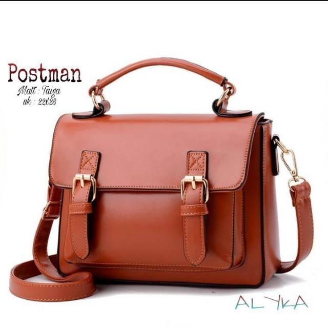 tas wanita selempang postman/tas kerja/tas formal