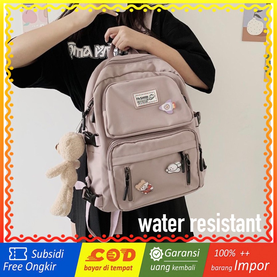 tas ransel wanita tas sekolah wanita tas punggung wanita import backpack wanita tas ransel wanita im
