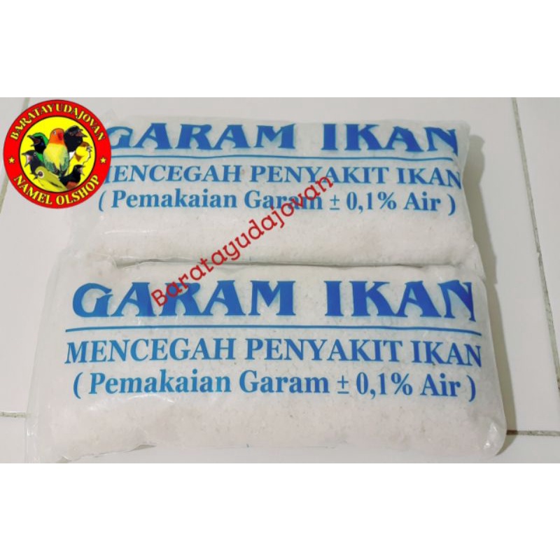 GARAM IKAN / GARAM KRISTAL / GARAM IKAN CUPANG, IKAN KOI, IKAN KOKI / IKAN AIR TAWAR, GARAM IKAN AQU