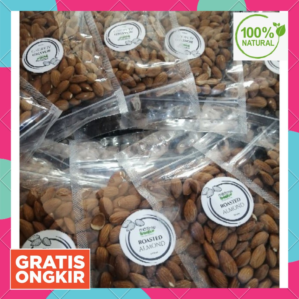 ALMOND ROASTED - ALMOND PANGGANG MURAH