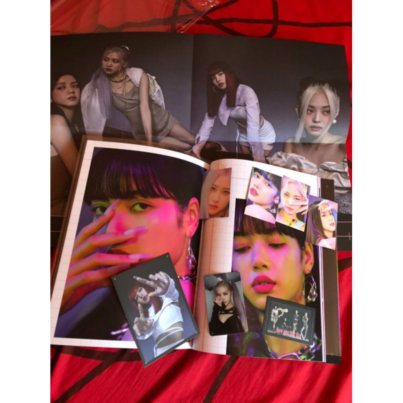 blackpink how you like that HYLT pc rose , jisoo  , group & poster