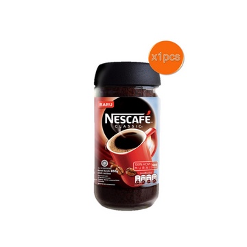 

NESCAFE Classic Kopi Instan Kopi Hitam 100g Jar