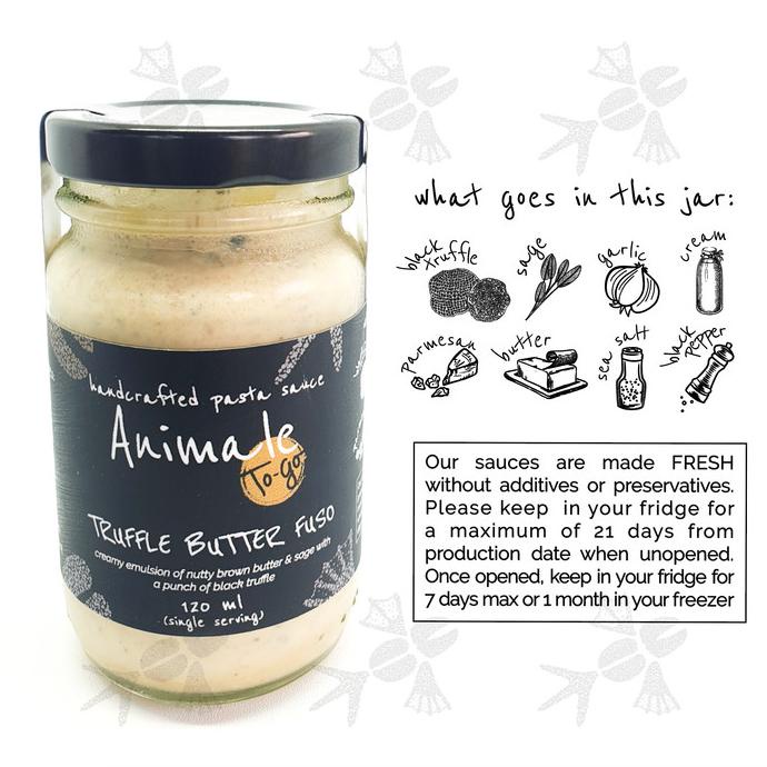 

Animale Truffle Butter Fuso pasta sauce cream 120gr