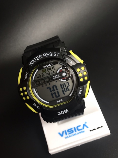 Visica watch sporty digital water resistent kode 616