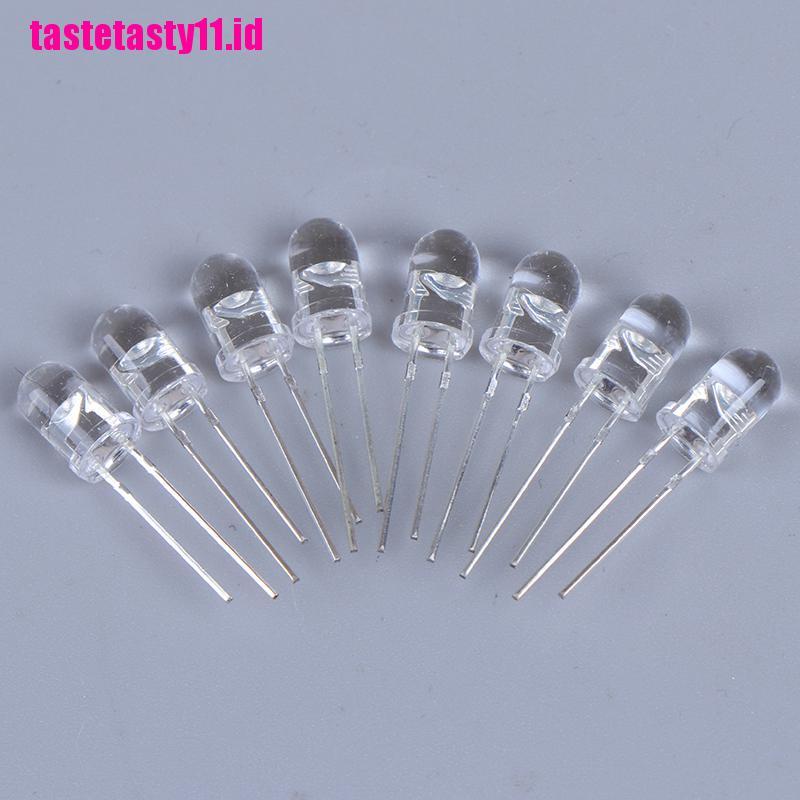 100 Pcs Lampu LED Aneka Warna Ukuran 5mm